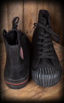Burnout-Sneaker - black/black