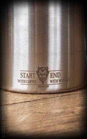 Cup set - Start with coffee, end with whisky
