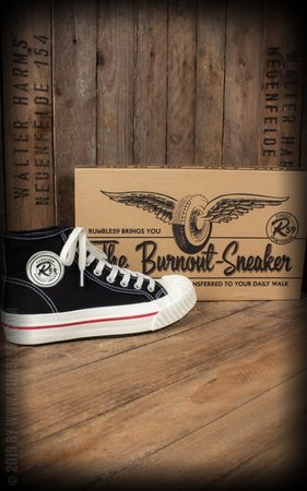 Burnout-Sneaker - black