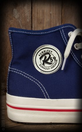 Burnout Sneaker navy blue
