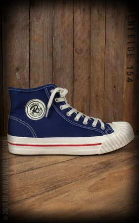 Burnout Sneaker navy blue
