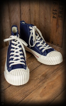 Burnout Sneaker navy blue