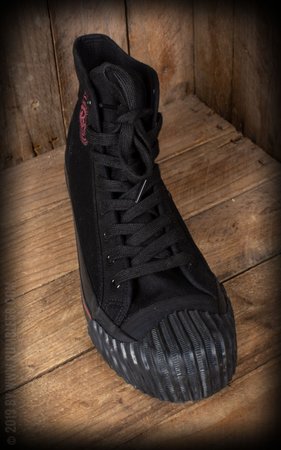 Burnout-Sneaker - black/black
