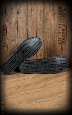 Burnout-Sneaker - black/black