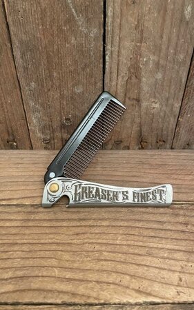 Folding comb Greasers Finest