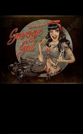 Poster - Garage Gal