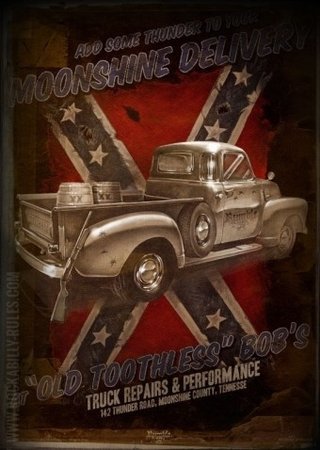 Poster - Moonshine Delivery