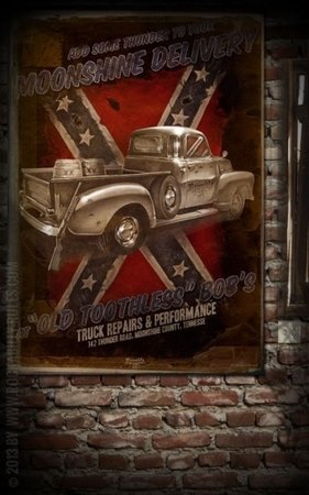 Poster - Moonshine Delivery
