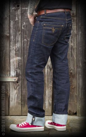 Raw Denim - Blue Burning Blacktop