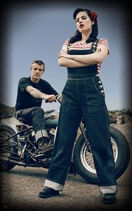 tuinbroek, Ladies Denim Dungarees | Playsuit